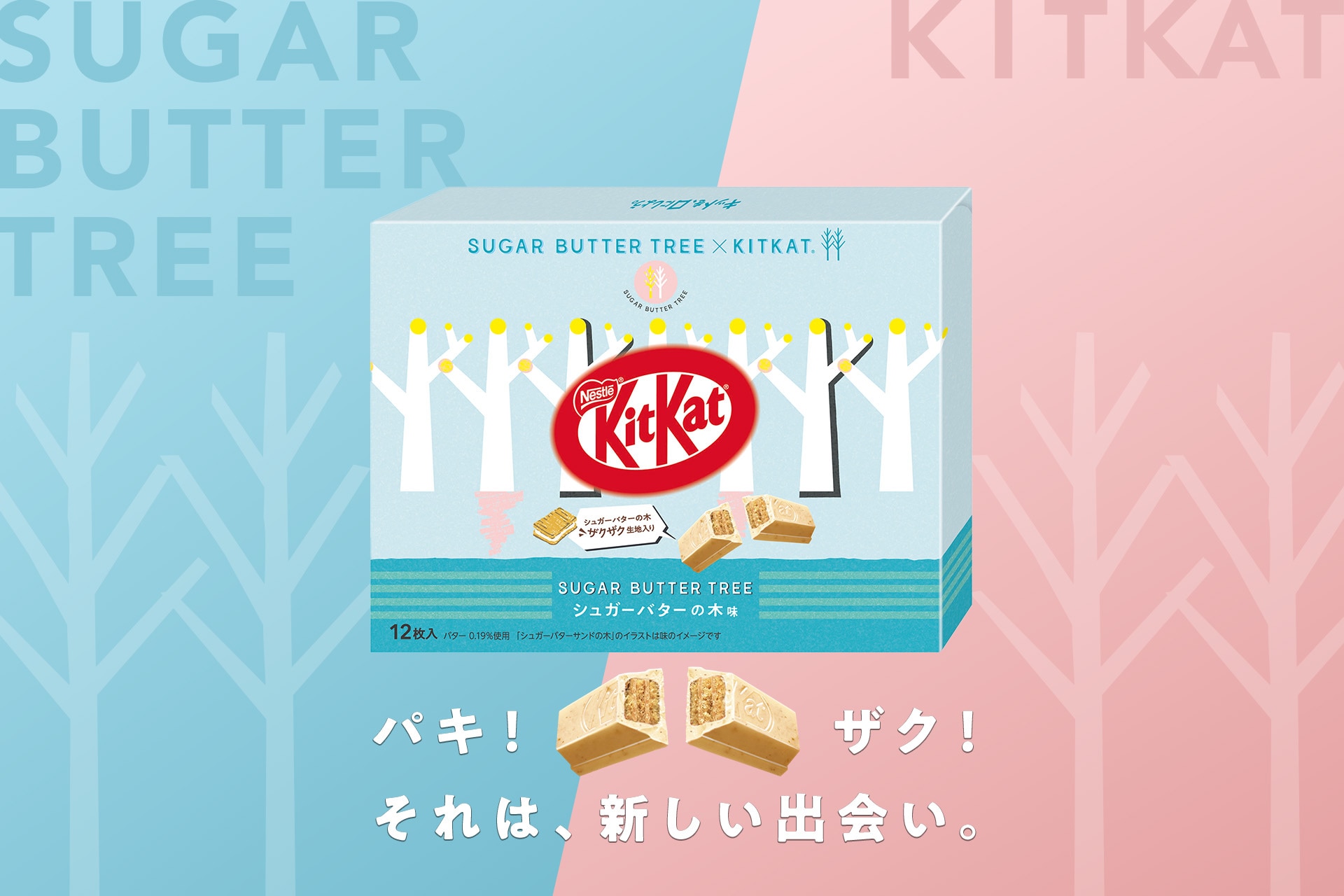 パキ！ザク！それは、新しい出会い。