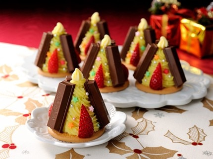 “キットカット”のスイートポテトツリー