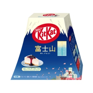 キットカット　富士山パック　ブルーベリーチーズケーキ味