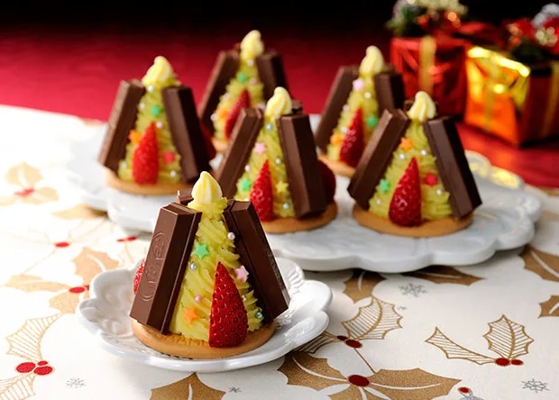 “キットカット”のスイートポテトツリー